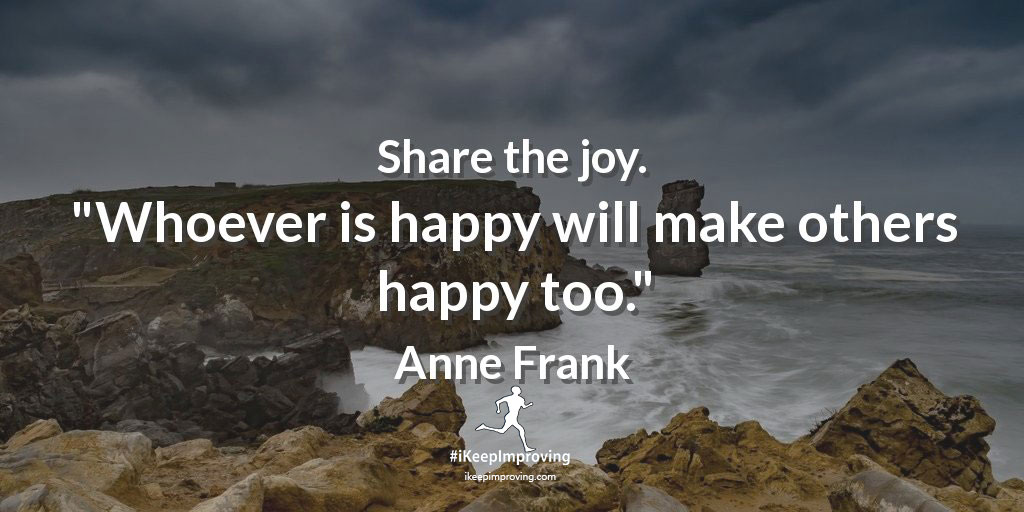 Share the joy.
