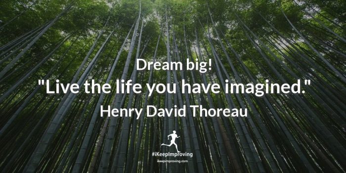 Dream big