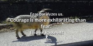 Fear paralyzes us