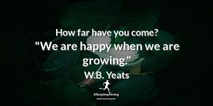 How far have you come