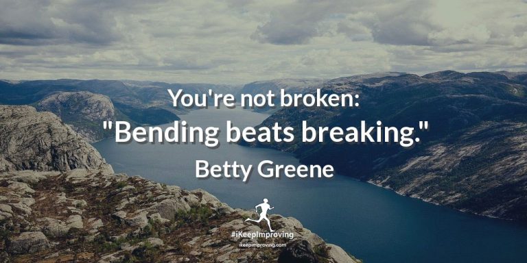 You're not broken