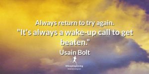 Always return to try again