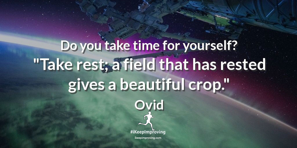Do you take time for yourself?