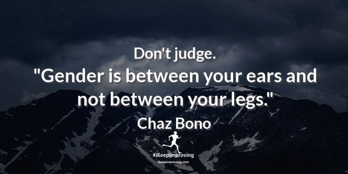 Don't Judge