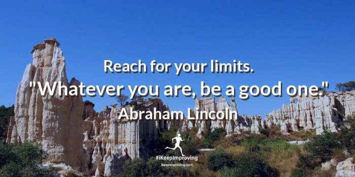Reach for your limits.