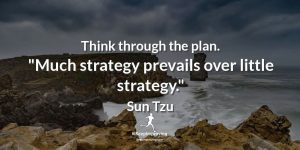 Think through the plan.