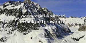 Wealth begins in our head.