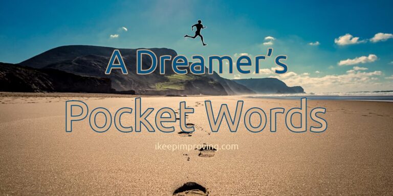 A dreamer's pocket words