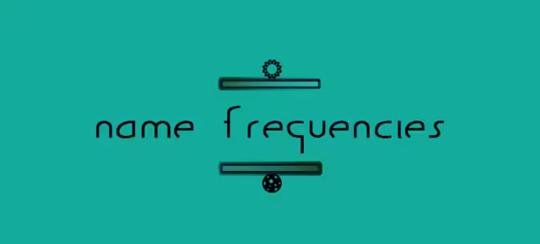 Name Frequencies